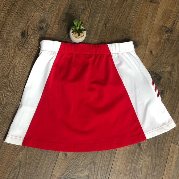 Y2K ADIDAS TENNIS SKIRT waist29”x15”Red/White NWT - Picture 2 of 9
